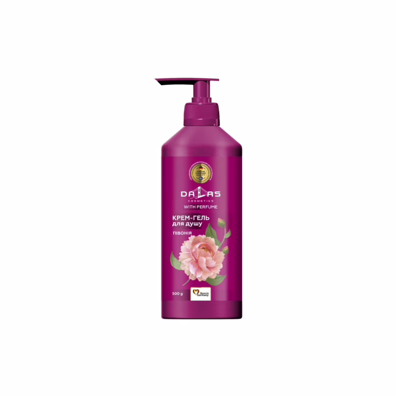 Гель для душа Dalas Cosmetics Пион 500 г (4262396142023)