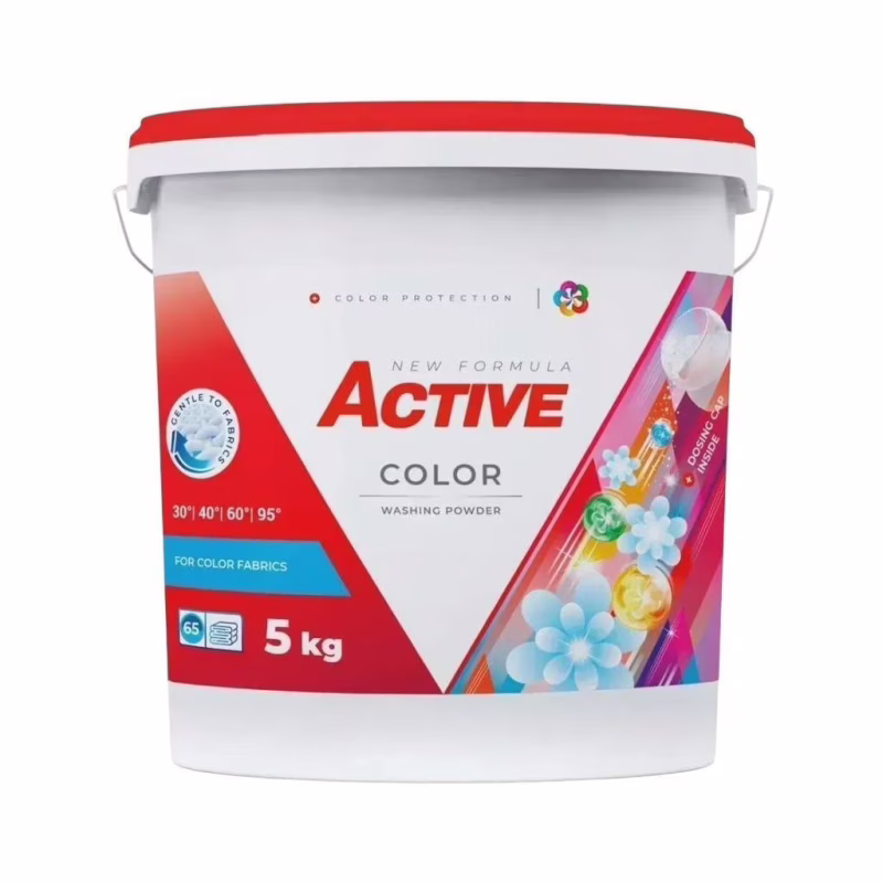 Стиральный порошок Active PR Color С ароматом свежести 5 кг + Дозатор (4820196010708)