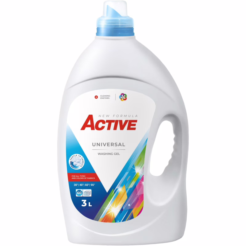 Гель для стирки Active PR Universal С ароматом свежести 3 л (4820196010029)