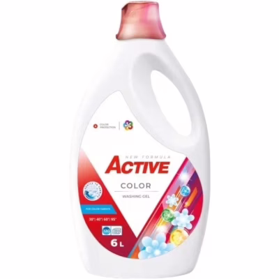 Гель для стирки Active PR Color С ароматом свежести 6 л (4820196010906)