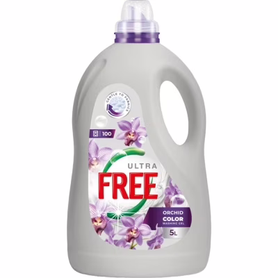 Гель для прання Free Orchid Color З ароматом свіжості 5 л (4820196011439)