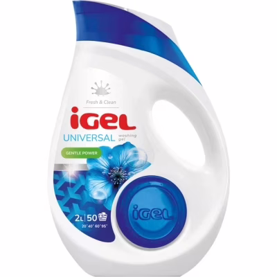 Гель для стирки iGel Universal С ароматом свежести 2 л (5999577880076)