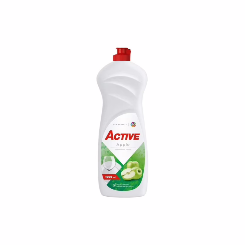 Засіб для ручного миття посуду Active PR Dishwashing Apple 1 л (4820196010388)
