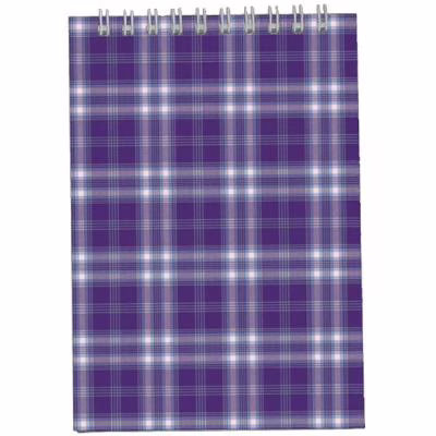 Блокнот Buromax spiral top, А6, 48sheets, square, violet (BM.2480-07)
