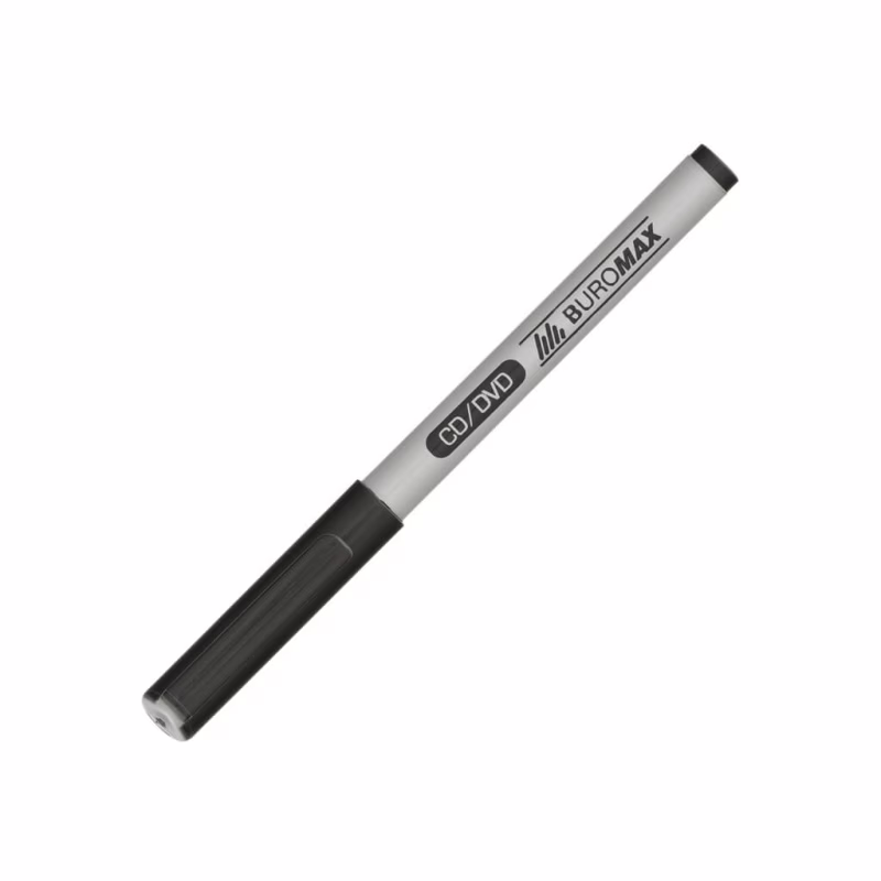 Маркер Buromax CD/DVD "JOBMAX", black, 0.6мм (BM.8701-01)