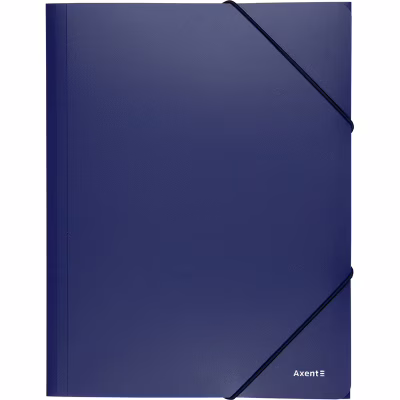 Папка на резинках Axent A4 500 мкм blue (1508-02-A)