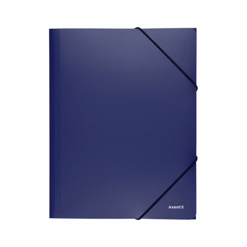 Папка на резинках Axent A4 500 мкм blue (1508-02-A)