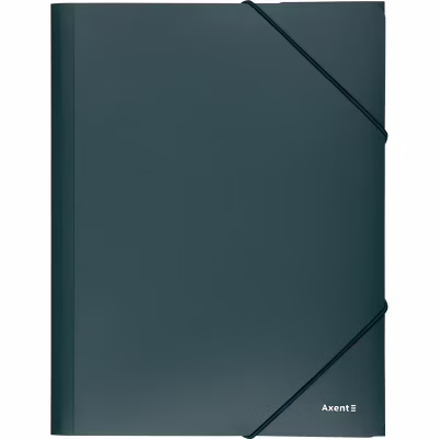 Папка на резинках Axent A4 500 мкм green (1508-05-A)