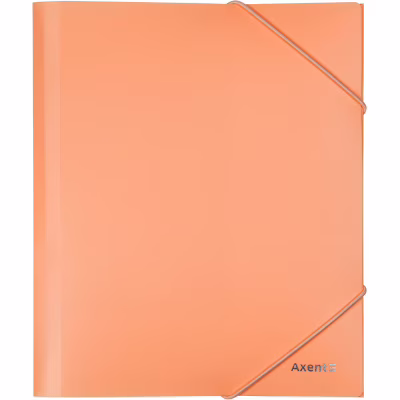 Папка на резинках Axent A5 410 мкм Pastelini peach (1514-42-A)