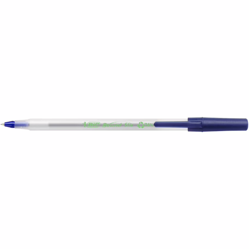 Ручка масляная Bic Round Stic Eco, синяя (bc948727)