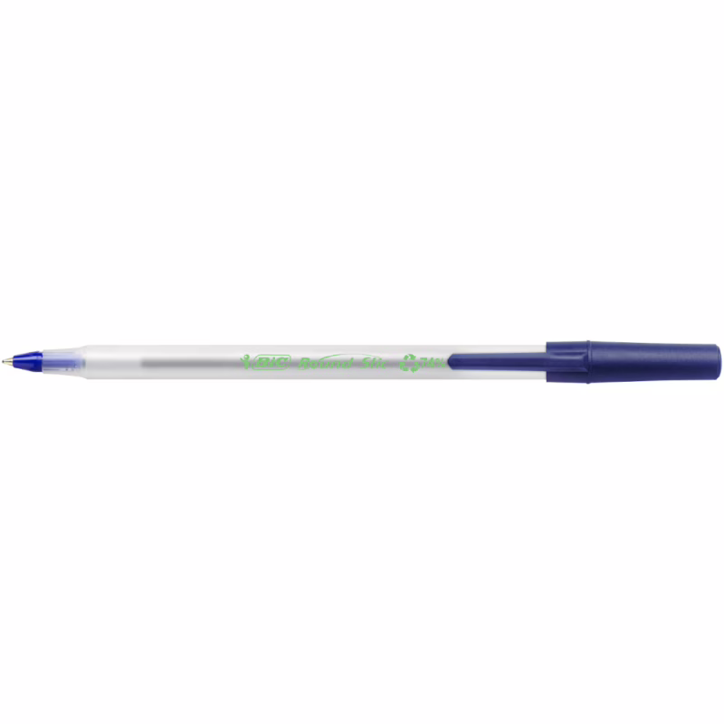 Ручка масляная Bic Round Stic Eco, синяя (bc948727)