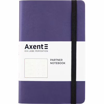 Блокнот Axent Partner Soft 125х195 мм в точку 96 листов Синий (8310-38-A)