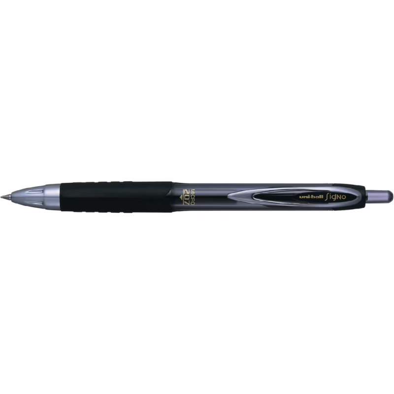 Ручка гелевая UNI автоматическая Signo 207 черный 0,5 мм (UMN-207.(05).Black)