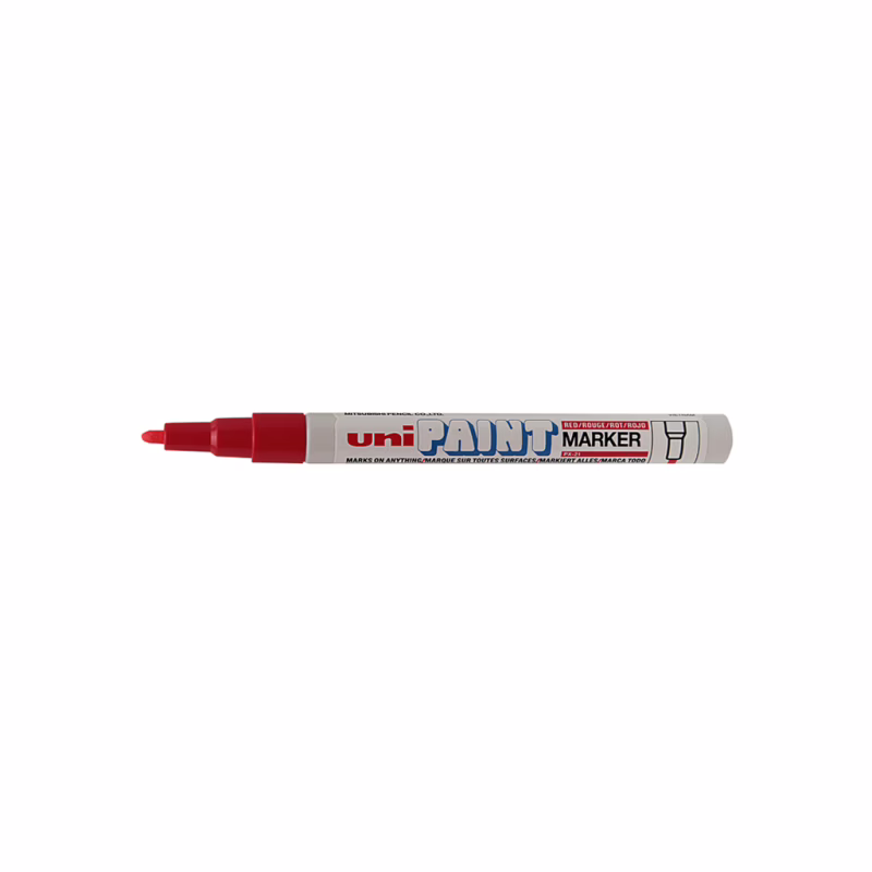 Маркер UNI перманентний Paint Червоний 0.8-1.2 мм (PX-21.Red)