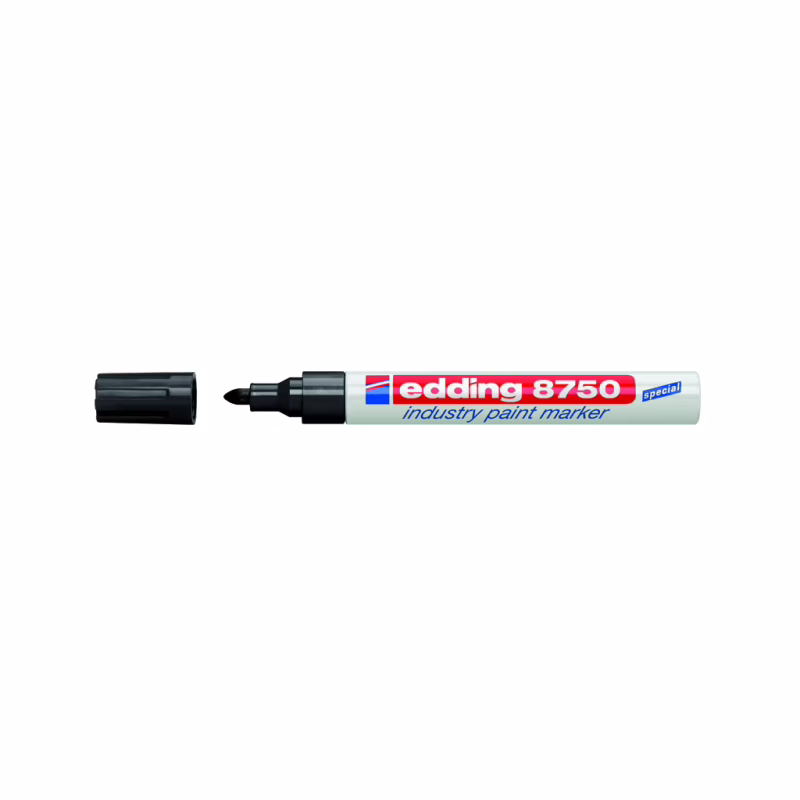 Маркер Edding Специальный промышленный лак-маркер Industry Paint 8750 2-4 мм Черный (e-8750/01)