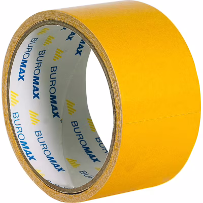 Скотч Buromax двухсторонний на тканевой основе 48 мм х 5 м (BM.7556)