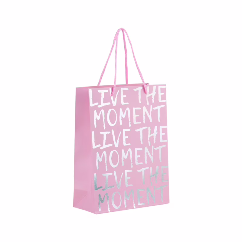 Подарунковий пакет Axent паперовий Live the moment 18х24 см (8501-29-A)