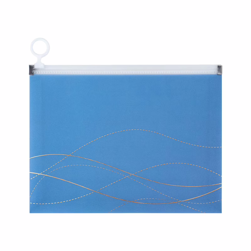 Папка на блискавці Axent zip-lock А5 Waves-2 (1498-41-A)