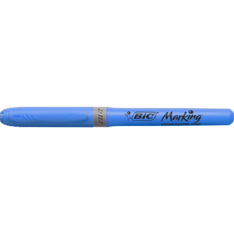 Маркер Bic текстовыделитель Grip, голубой (bc811931)