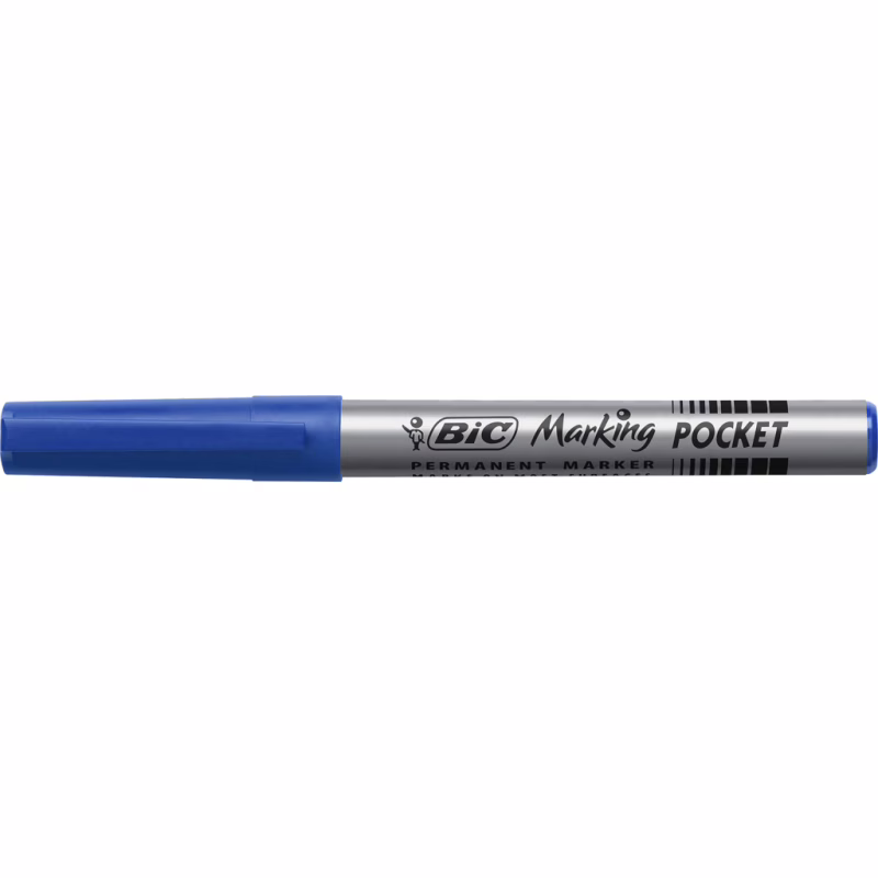 Маркер Bic перманентний Fine, синій (bc8209012)