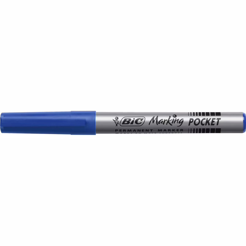 Маркер Bic перманентный Fine, синий (bc8209012)
