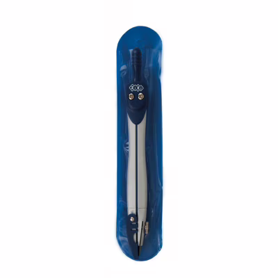 Циркуль ZiBi в мягком PVC чехле, темно-синий, KIDS Line (ZB.5390-03)