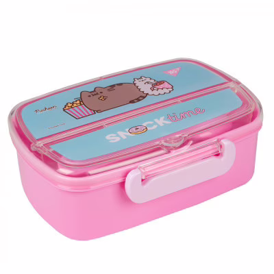 Ланч-бокс дитячий Yes Pusheen 750 мл з приладдям (708161)