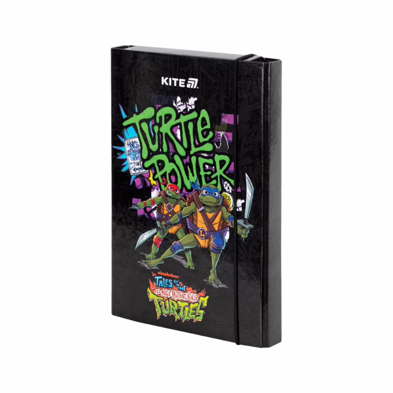 Папка для тетрадей Kite В5 на резинке Ninja Turtles (NT25-210)