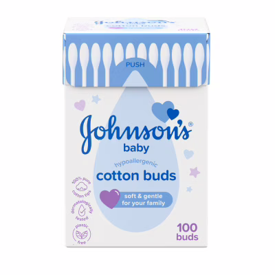 Ватные палочки Johnson’s baby 100 шт (3574661440460)