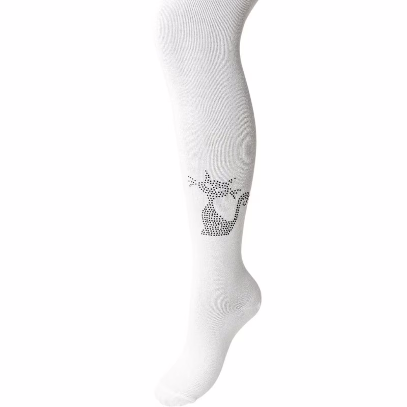 Колготки детские BNM с котиком (M0C0302-1121-1G-white)