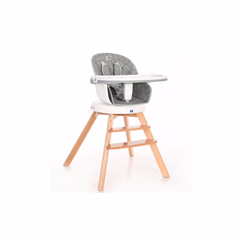 Стульчик для кормления Bertoni/Lorelli NAPOLI grey candy (23730)
