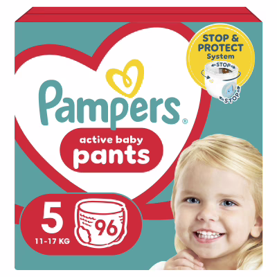 Підгузки Pampers трусики Pants Junior Розмір 5 (11-17 кг) 96 шт (8006540069509)