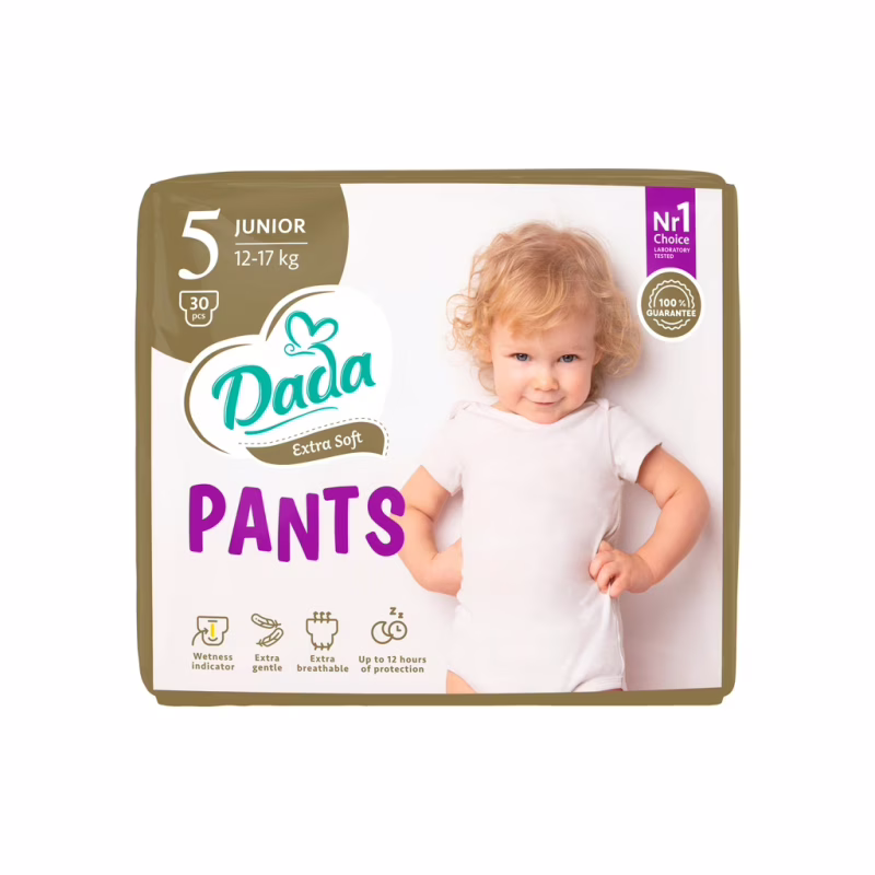Підгузки Dada Extra Soft 5 Junior (12-17 кг) 30 шт (4820174980658)