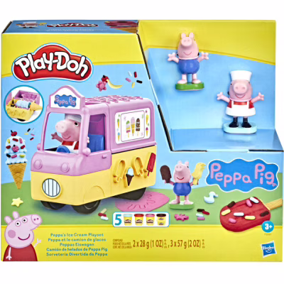 Набір для творчості Hasbro Play-Doh Машинка з морозивом Свинки Пеппи (F3597)