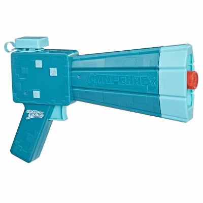 Игрушечное оружие Hasbro Nerf Водный бластер Майнкрафт Глоу Сквид (F7600)