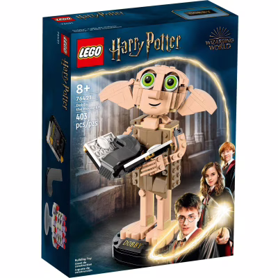 Конструктор LEGO Harry Potter Добі домашній ельф 403 елемента (76421)