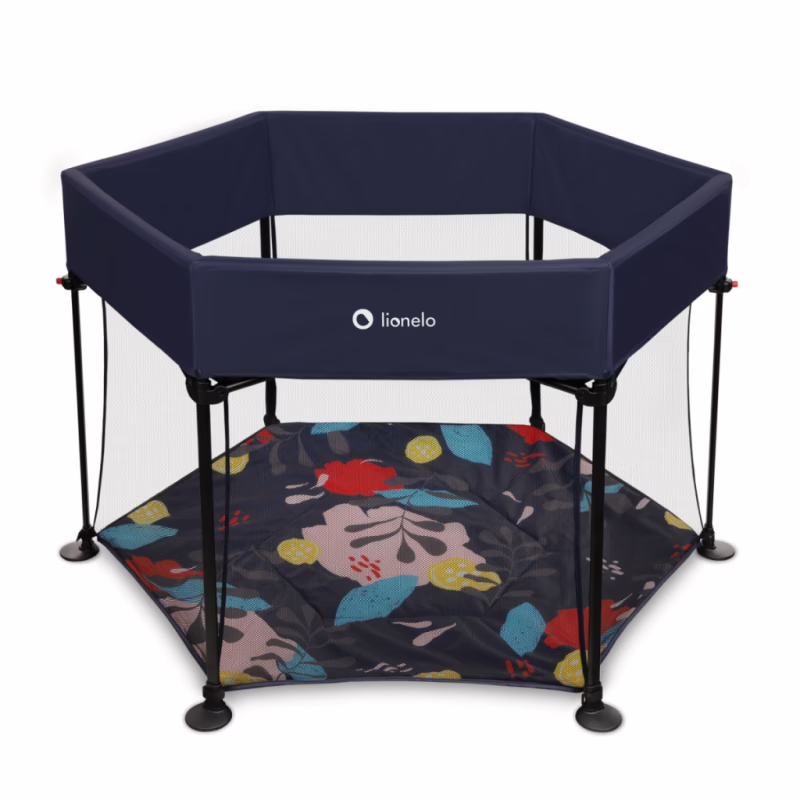 Дитячий манеж Lionelo Roel Blue Navy (LO-ROEL BLUE NAVY)