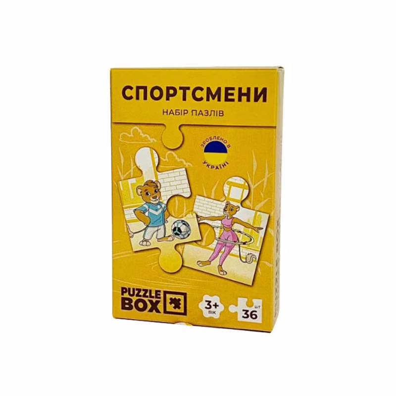 Пазл JoyBand набор Спортсмены 36 элементов (PB03)