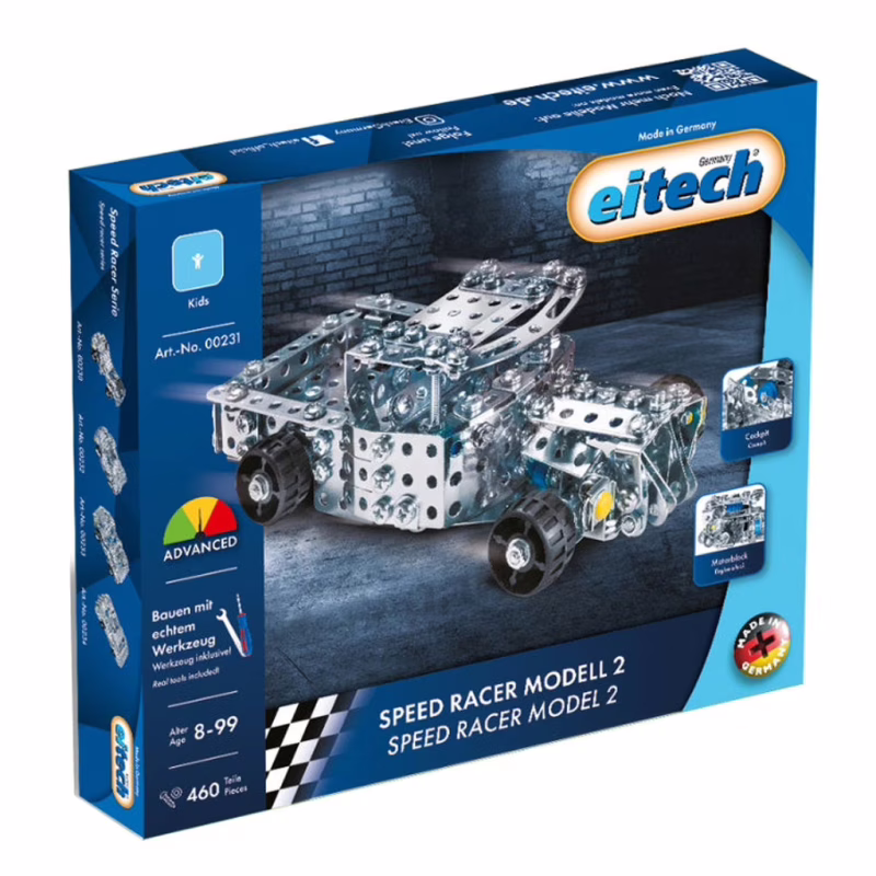 Конструктор Eitech Скоростной гонщик 2 (С231)