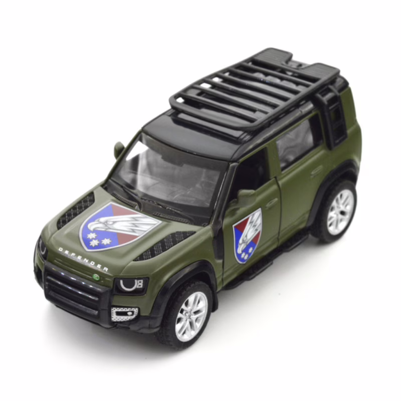 Машина TechnoDrive Автомодель серии Шевроны Героев - Land Rover Defender 110 - 25 ОПДБр (250289M)