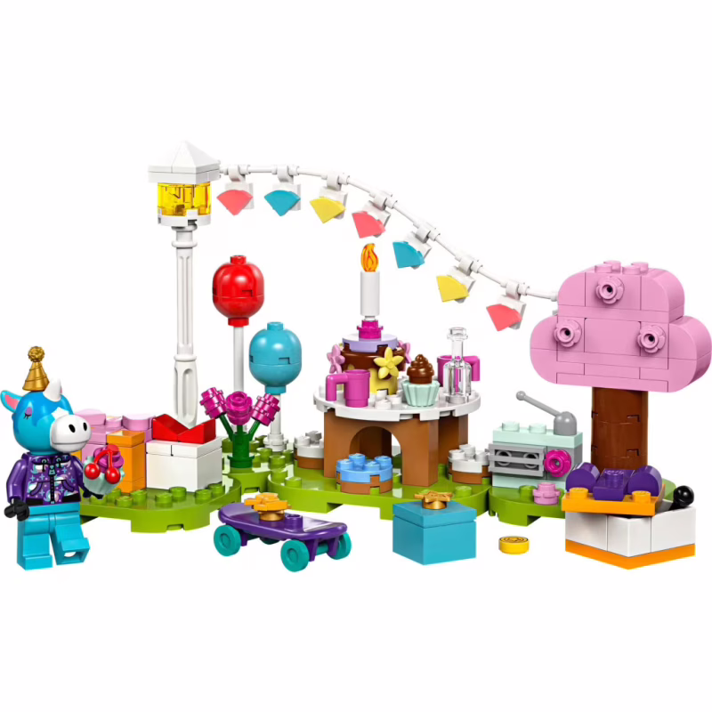 Конструктор LEGO Animal Crossing Вечірка з нагоди дня народження Julian 170 деталей (77046)