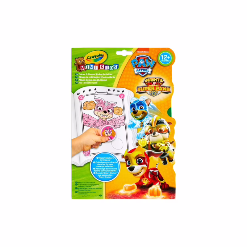 Набор для творчества Canal Toys Mini Kids Раскраска Paw Patrol 32 страницы и 4 страницы наклейки (81-1373)
