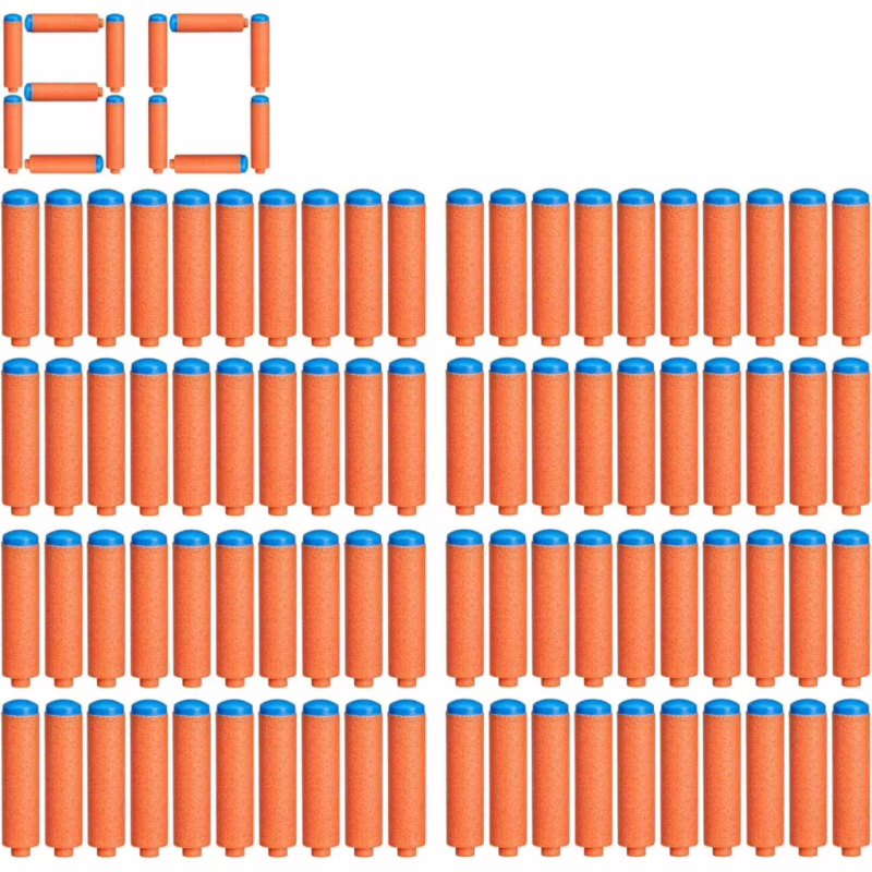 Игрушечное оружие Hasbro Набор из 80 стрел для бластеров серии Nerf N Series (F8638)
