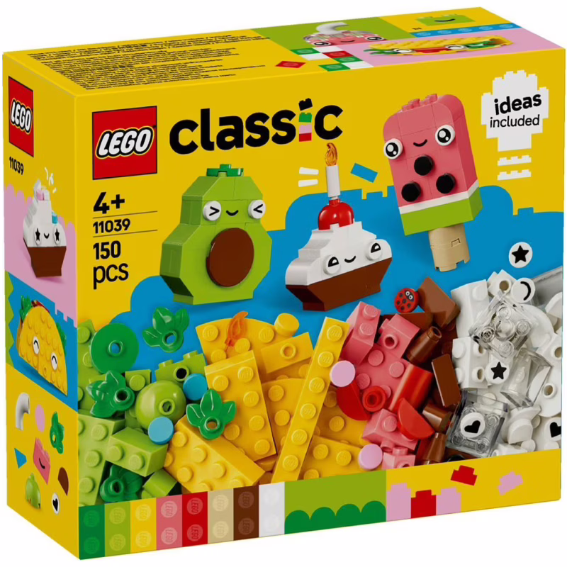 Конструктор LEGO Classic Творчі друзі з їжею (11039)