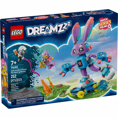 Конструктор LEGO DREAMZzz Іззі та Бунчуро, ігровий кролик (71490)