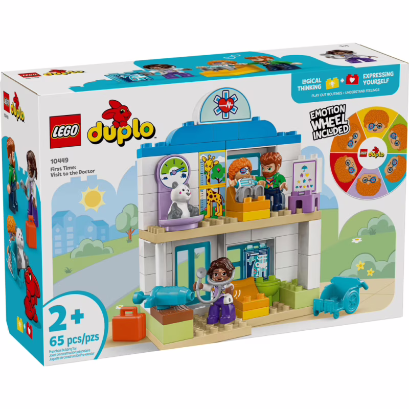 Конструктор LEGO DUPLO Town Впервые: визит к врачу (10449)