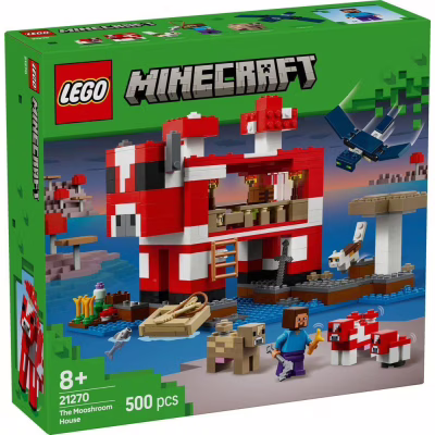 Конструктор LEGO Minecraft Грибний будинок (21270)