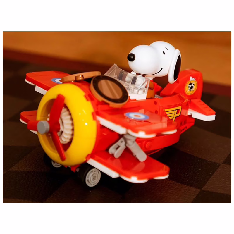 Конструктор Pantasy Snoopy - Биплан (86903)