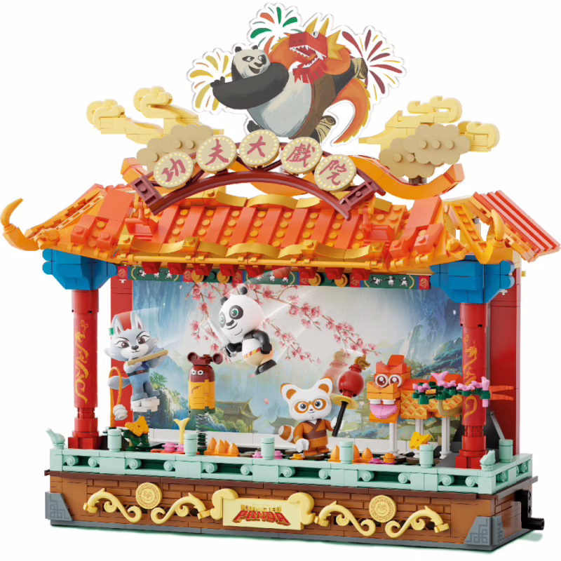 Конструктор Pantasy Kungfu Panda -Кунгфу Театр (86514)
