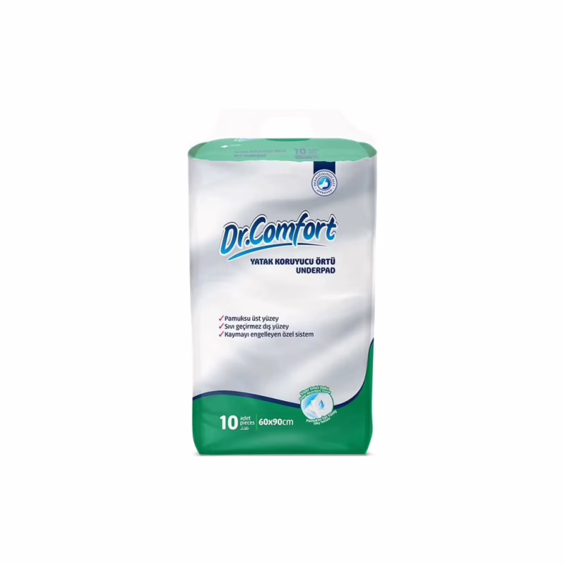 Пелюшки для малюків Dr.Comfort 90х60 см 10 шт 8680131202973 (8680131202041)